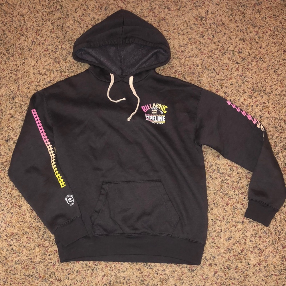 Womans Billabong Dark Grey Hoodie